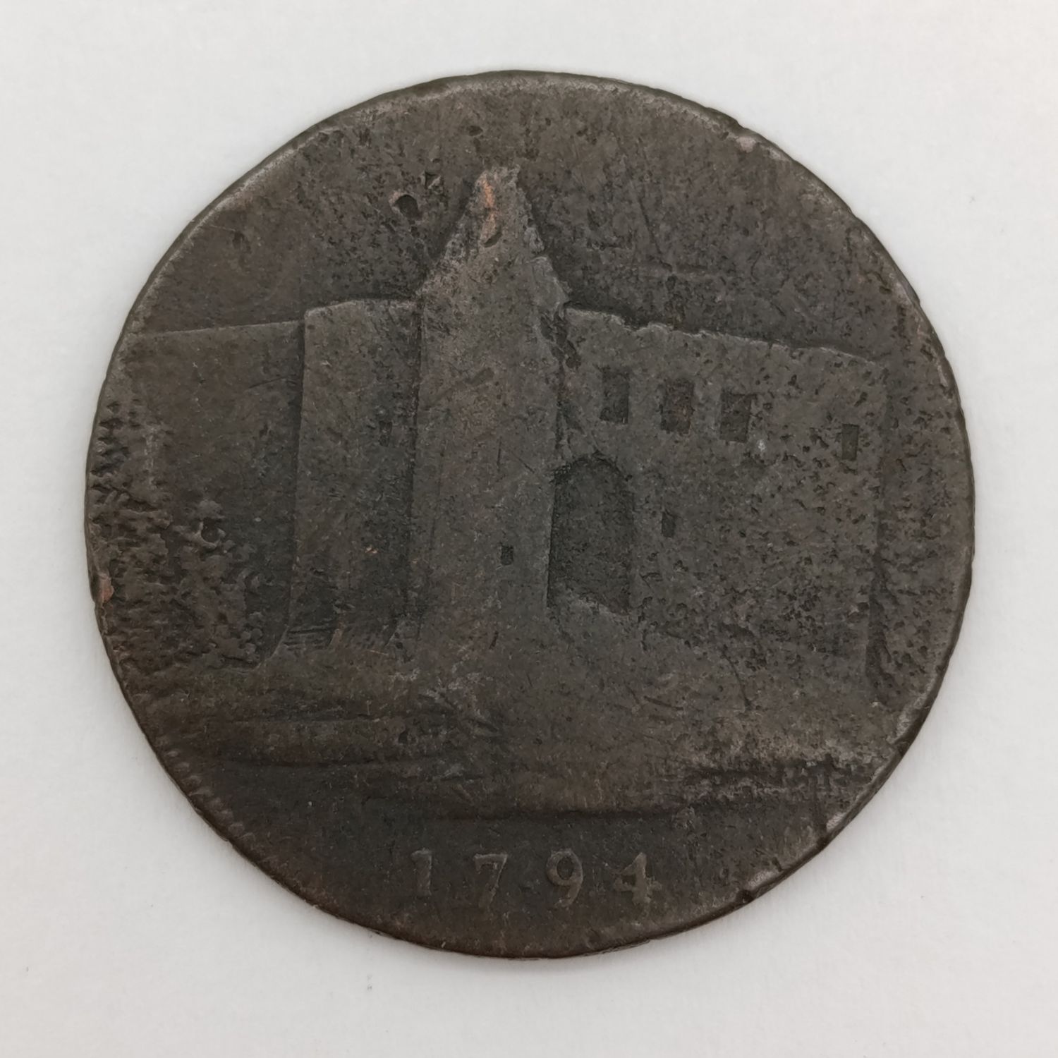 1794 United Kingdom Merchant 1/2 Penny token - &quot;Success to the Bay trade&quot;