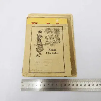 Lot of 17 different Kodak film wallets - All vintage