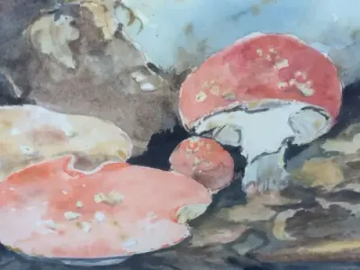 Watercolor painting by Bobbie Renecle - as per photo