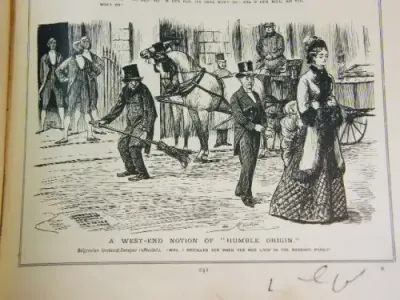 Pictures from `Punch` volume 1 and 2 published by Bradbury Agnew and Co. Ltd