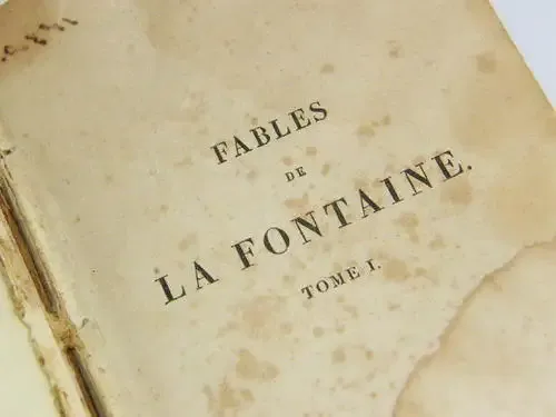 Fables de La Fontaine - 1930 edition - Volume 1 - as per photo