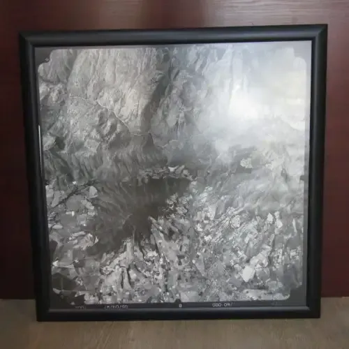 Vintage Landsat photo of Wellington and Bainskloof - Wild 15/4 UAG-S - Scale 1/60000 - 78 x 78cm