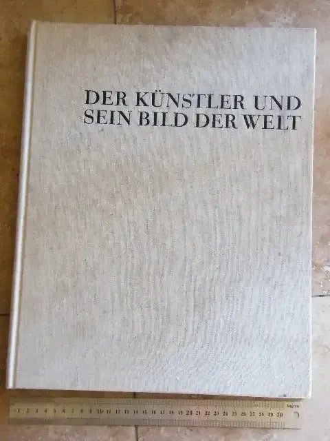 Der Kunstler und sein der Welt art book - bayer Leverkusen