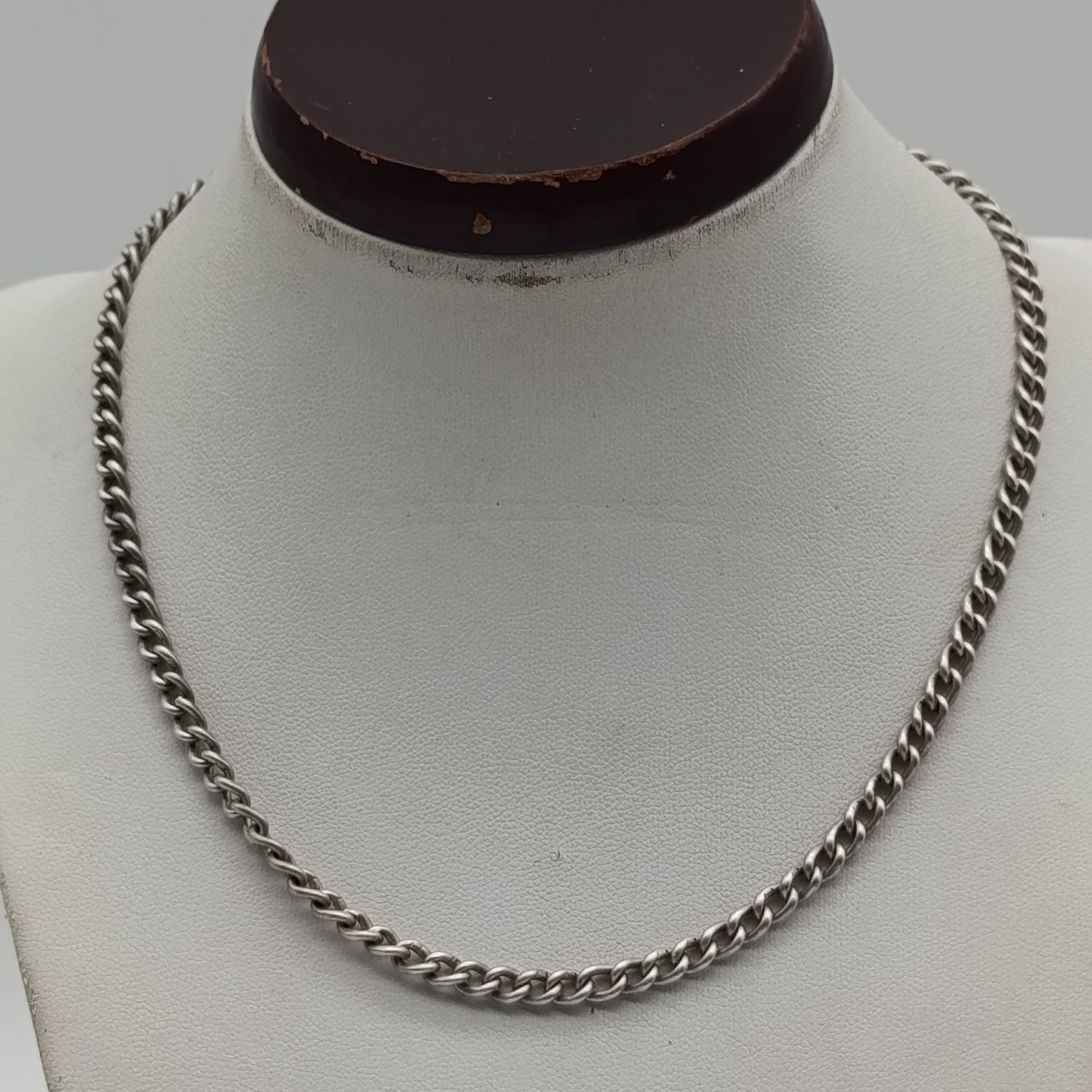 Vintage sterling silver fob chain - weighs 19.1g