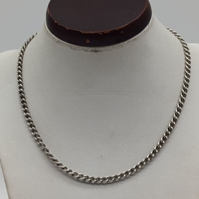 Vintage sterling silver fob chain - weighs 19.1g