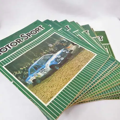 Full set of 1974 Motor Sport magazines