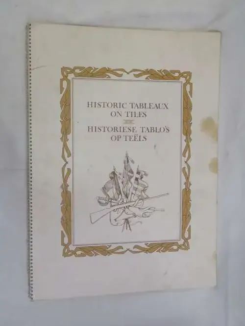Boer War Historic Tableaux souvenir album presented by SA Airways