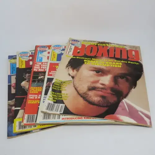 International boxing - Lot of 5 magazines - 1982/83