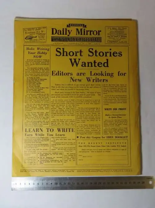 Overseas Daily Mirror and Sunday Pictorial Thursday May 20 1954 - Special homecoming pictures inside
