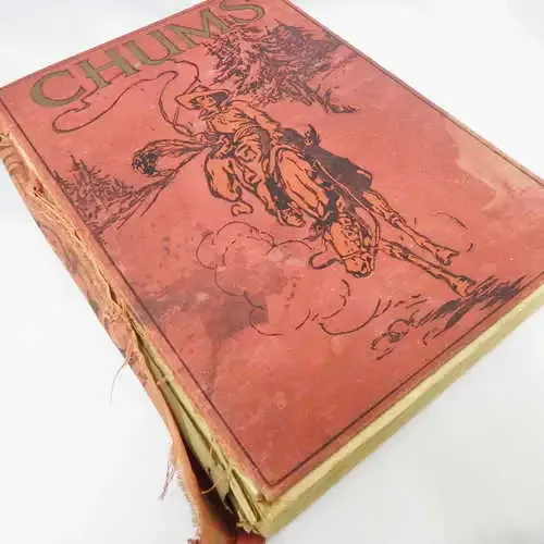 Chums annual 1940 hard cover book - Some cover damage