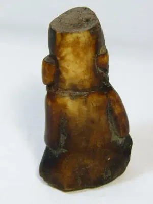 Antique African art carving from giraffe bone - as per photo