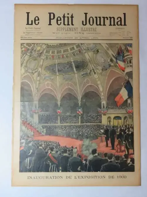 Le Petit Journal newspaper - 29 April 1900