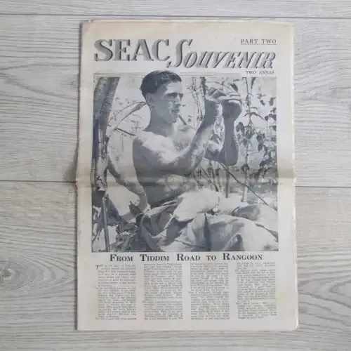 WW2 SEAC Souvenir - A South East Asia Command account - part 2 - RARE