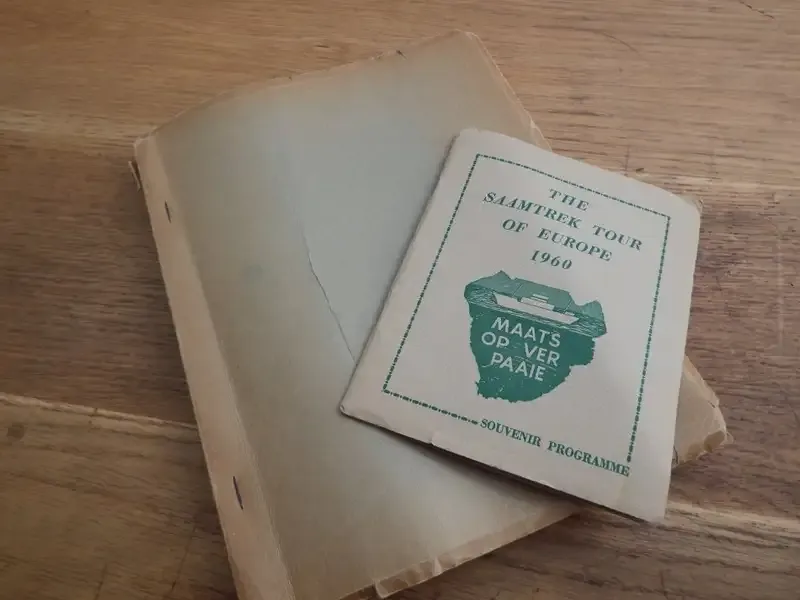 1960 Maats op ver paaie dag verhaal - Toer van Engeland, Europa, Scotland - 8 Julie - 6 Oktober 1960