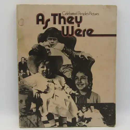 As They Were - picture book of well known historical figures as children