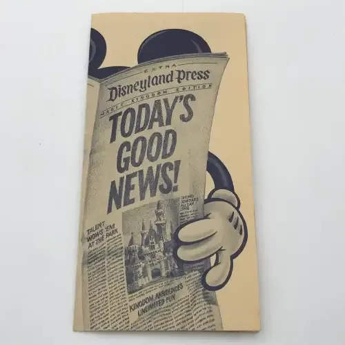 1981 Disneyland program for August 14-20