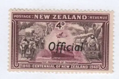 New Zealand S.G. 0147 official mint - Not hinged