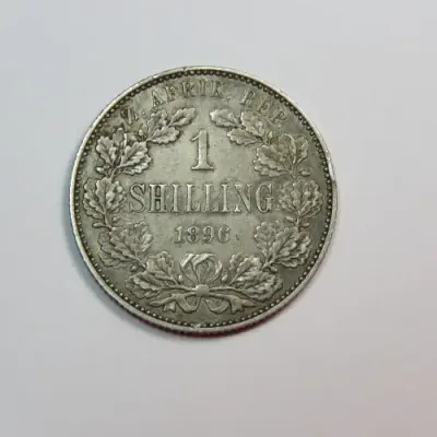 1896 ZAR Kruger shilling VF+