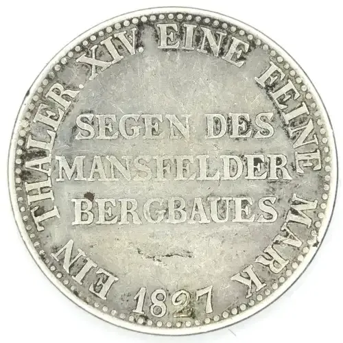 1927 German Prussia Thaler - Wilhelm III - VF or better