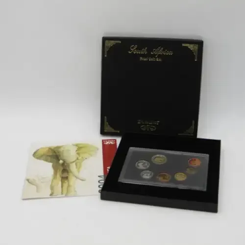 2004 South Africa short proof set in box