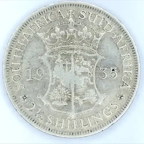 1935 SA Union Half Crown - VF