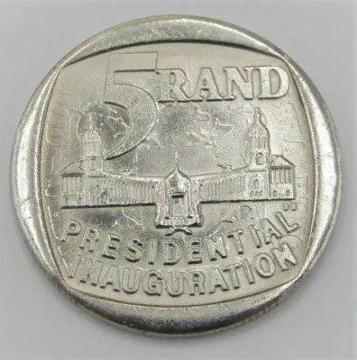 Error 1994 Presidential inauguration R5 - struck through with another reverse