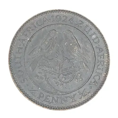 1924 SA Union Farthing - AU