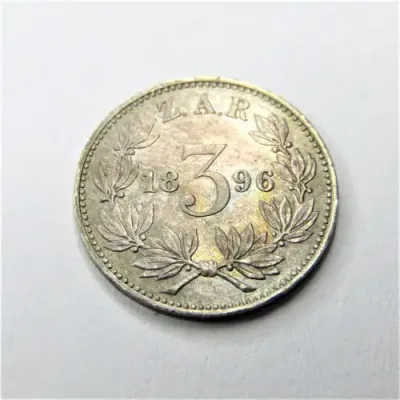 1896 ZAR Kruger 3d - XF