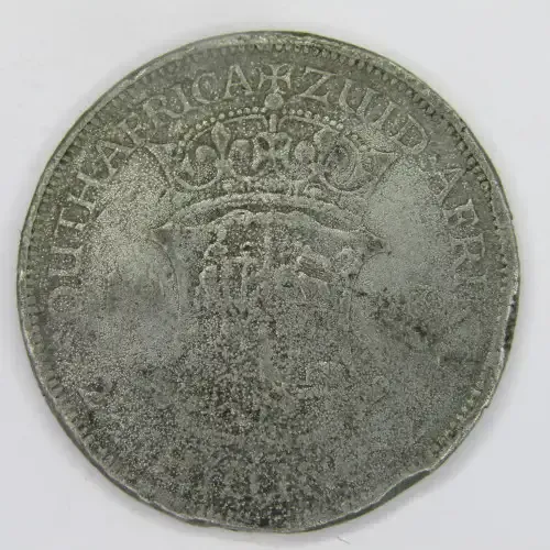 1923 SAU half crown prison penny