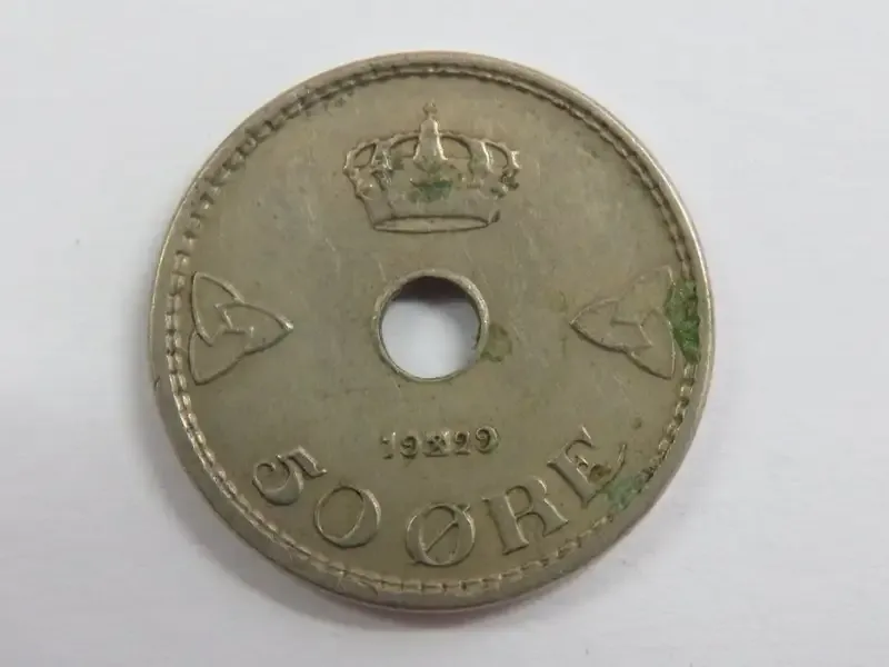 1929 Norway 50 Ore - aXF