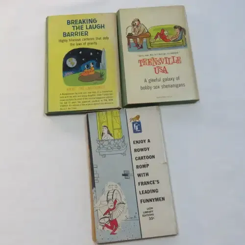 Lot of 6 vintage cartoon books - Loose covers/pages