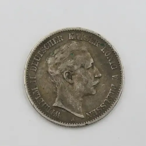 1898 German States Prussia 2 Mark VF