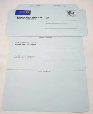 South West Africa Inland Aerogram with pre printed 4 cents stamp - Unused