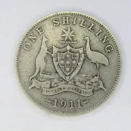 1911 Australia Shilling