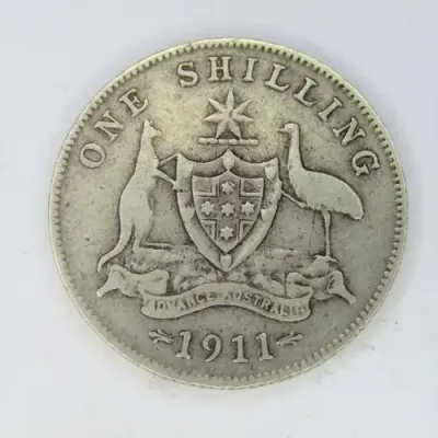 1911 Australia Shilling