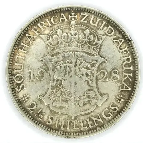 1928 SA Union Half Crown - aVF