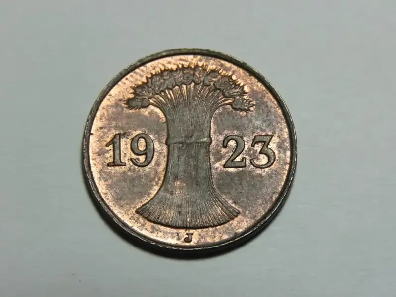 Germany 1923 J Rente pfennig - UNC