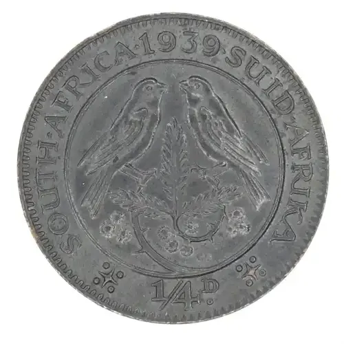 1939 SA Union Farthing - Uncirculated