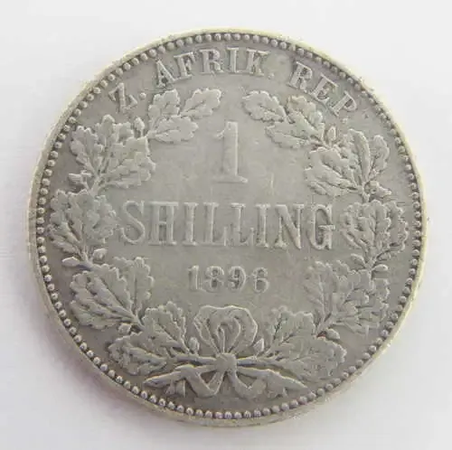 1896 ZAR Kruger shilling