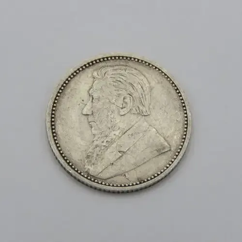1895 ZAR Paul Kruger 6d VF