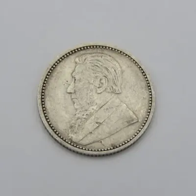 1895 ZAR Paul Kruger 6d VF