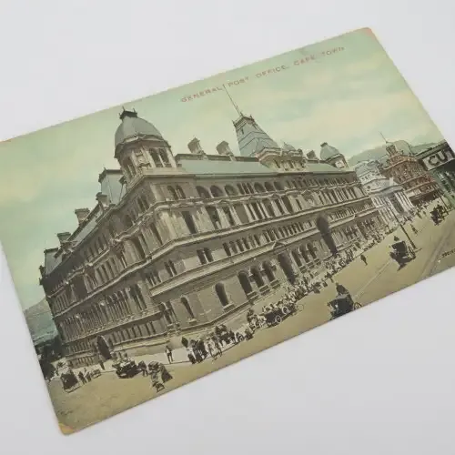 3 Different postcards of the General Post Office Cape Town - All antique