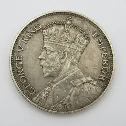 1934 New Zealand half crown EF