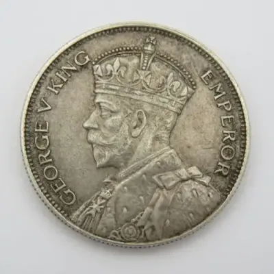 1934 New Zealand half crown EF