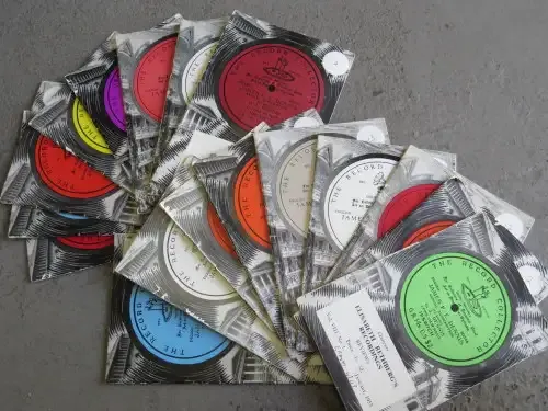 Lot of 17 The Record collector booklets by James F.E Dennis - Circa 1950/1960`s