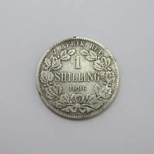 1896 ZAR Paul Kruger shilling