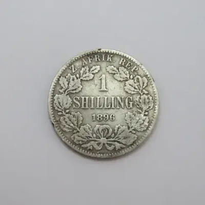 1896 ZAR Paul Kruger shilling