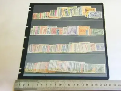 Collection of 134 stamps from Central America - Dominicana, Salvador - as per photo
