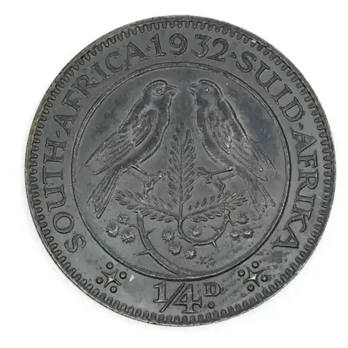 1932 SA Union Farthing - Uncirculated