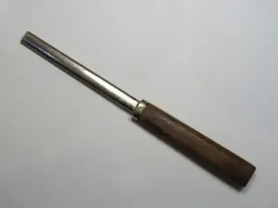 Antique gas/coal stove hair curler - Hinde`s Patent - 24cm closed - 34cm open